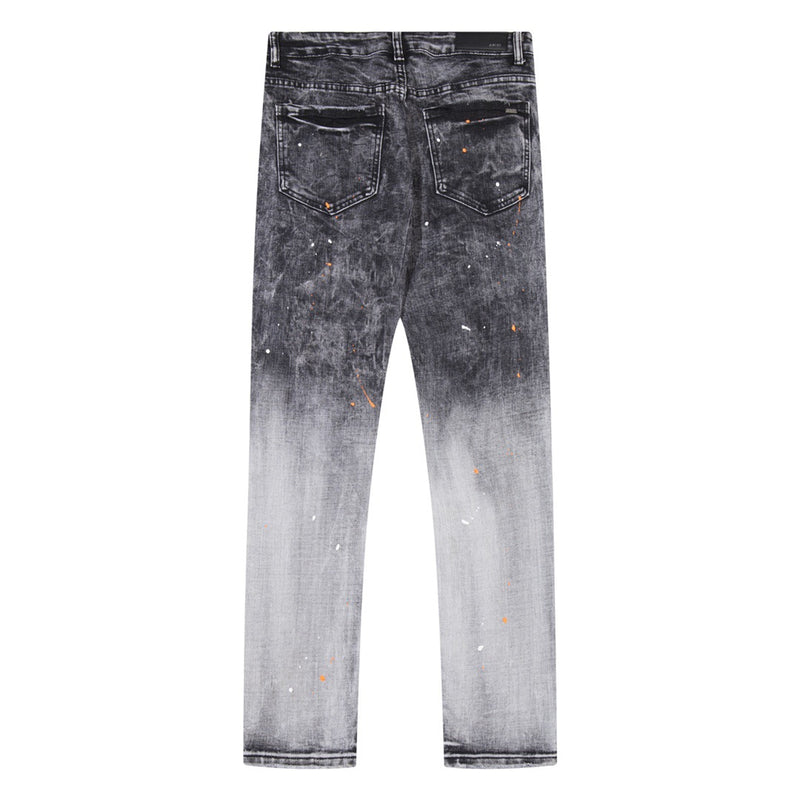 Amiri Jeans Trend Holes Black - Grey Jeans