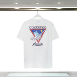 Casablanca T Shirts Fashion Casual Crew Neck Tee