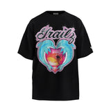 Unisex T-Shirts GRAILZ PROJECT G/R Dolphin Sunset Scene Print Loose T-Shirt