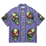 GUILTYPARTIES TIGER Shirts STUDIO Tattooed Skull, Short Sleeve Shirt