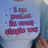 Vintage Y2g Shirts round Neck Printed Slim Fit Sexy T-shirt Women