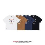 Men T-shirt Summer Cotton Short Sleeve T-shirt Men's Loose