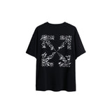 Ow T Shirts Arrow Male and Female Trendy Brand Short Sleeve