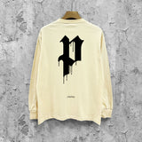 Purple Brand Long Sleeve T-Shirt Fashion Loose Long Sleeve Top