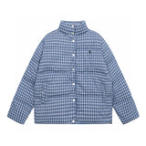 Ralph Lauren Coat Ralph Lauren Pony Embroidery Loose Thermal Plaid Down Jacket