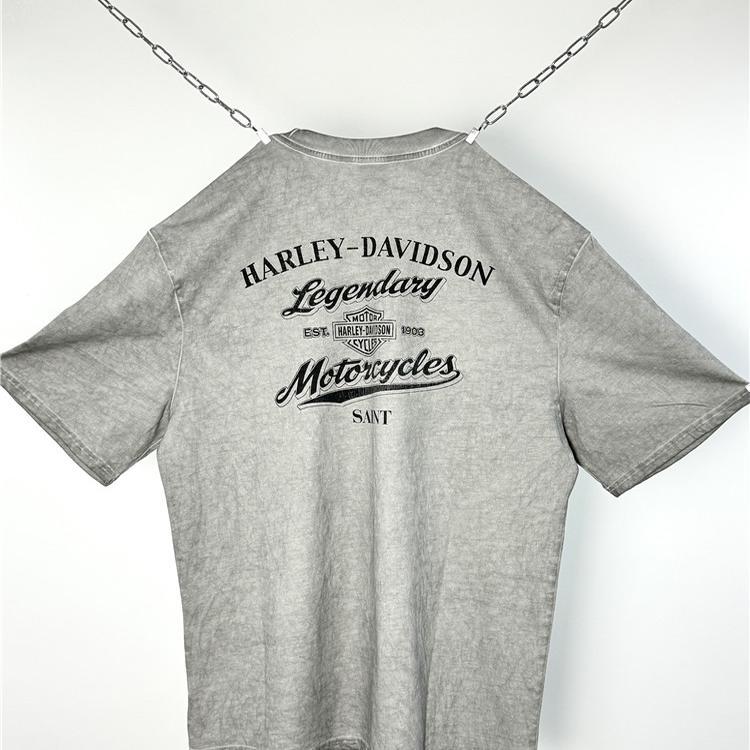 Mens Vintage T-Shirts Vtg Harley Wash Old T-Shirts