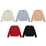 Ralph Lauren Knitted sweaters RL pips yarn knitted twist sweater cardigan