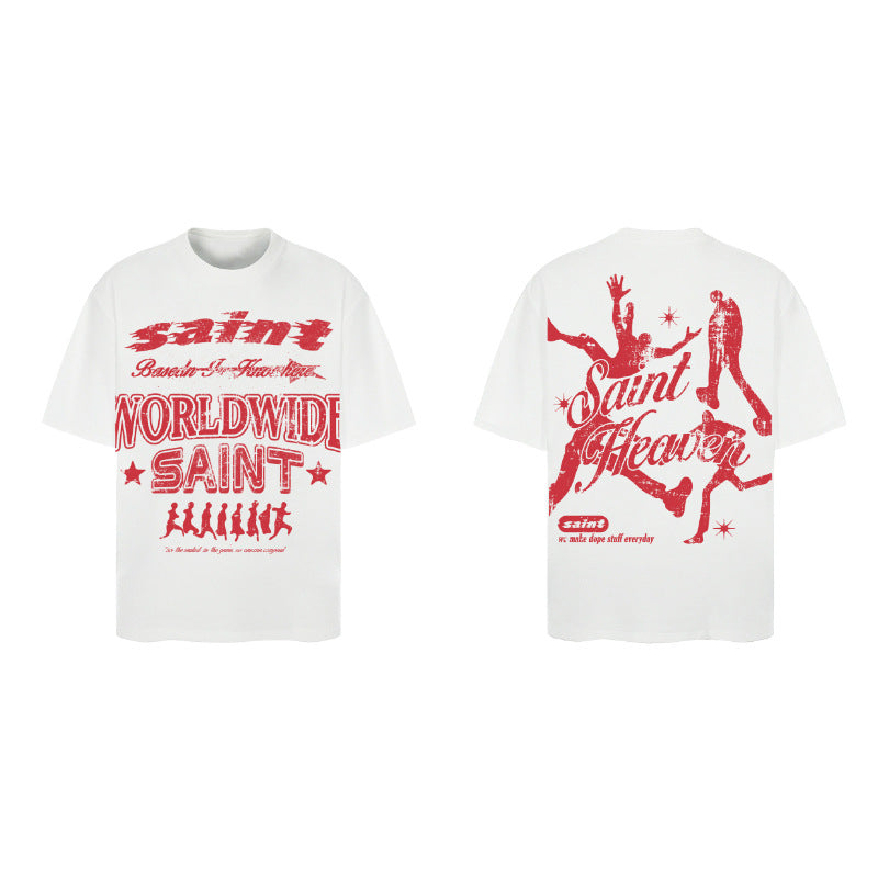 Men Vintage T-Shirts Saint Michael Tee