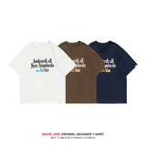 Men's T-Shirts Summer Short-Sleeved T-shirt Men's All-Match Couple Student Loose