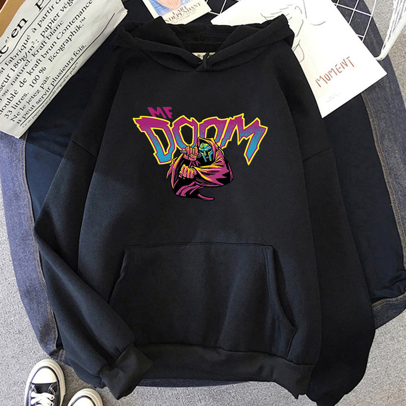 Mf Doom Hoodie  Rapper Print Sweatshirt