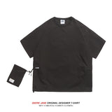 Men's T-Shirts Short-Sleeved T-shirt Men's Summer Loose Fashion Brand