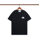 Casablanca T Shirts Crew Neck Loose Cotton Tee