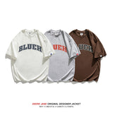 Men's T-Shirts Summer Short-Sleeved T-shirt Men's Loose All-Match Casual