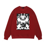 Purple Brand Sweatshirt Loose Crew Neck Sweater