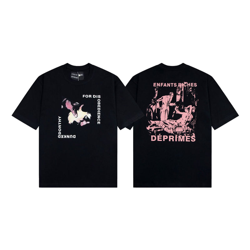ERD T Shirts Rich Second Generation Loose-Fitting Casual T-shirt Men