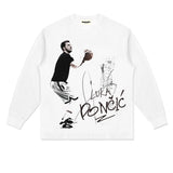 Nba Long Sleeve Shirt Long Sleeve T-shirt Cotton round Neck Fashion Brand