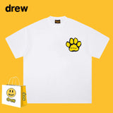 Drew T Shirts Short Sleeve Smiley round Neck Short Sleeve