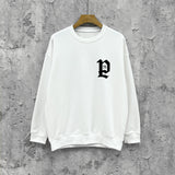 Purple Brand Sweatshirt Loose Crew Neck Sweater