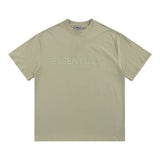 Fog Essentials T Shirts Spring/Summer, Crew Neck Short Sleeves