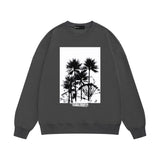 Purple Brand Sweatshirt Loose Crew Neck Sweater