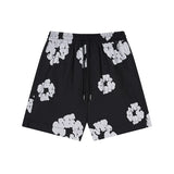 Denim Tears Outfit: T Shirt/Shorts (Separate Purchase Options) Shirt Loose Shorts Men and Women Casual Suit