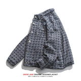 Men Jacket Spring Shirt Men Retro Loose Versatile Coat