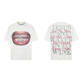 Men Vintage T-Shirts Saint Michael Tee "Jesus Turned Water Into Wine"