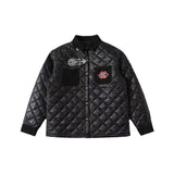 CHH Chrome Heart Coat ch Home Crowe Autumn Winter Red Lips Padded Cotton Vintage