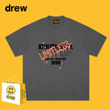 Drew T Shirts Smiley Face Short Sleeve T-shirt