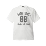 Unisex T-Shirts Saint Michael Vintage Loose T-Shirts