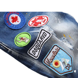 DSQ2 Short Jeans Slim-fit Stretch Denim Shorts