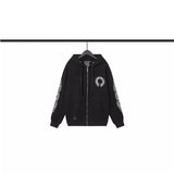 CHH Chrome Heart Hoodie Crowe hooded sweater loose casual cardigan hooded
