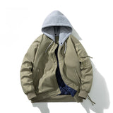 Mens Vintage Jackets Baseball Jacket Cotton Jacket Couple Flight Jacket