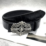 Chh Chrome Heart Belt CH Crocodile Cross