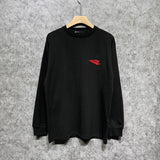 Purple Brand Long Sleeve T-Shirt Fashion Loose Long Sleeve Top