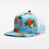Trendy flat brimmed hat shade