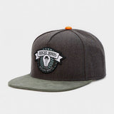Trendy flat brimmed hat adjustable breathable sun protection