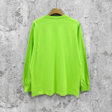 Purple Brand Long Sleeve T-Shirt Fashion Loose Long Sleeve Top