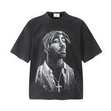 Men Vintage T-Shirts 2PAC "Tupac Shakur" Tee