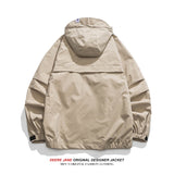 Men Jacket Spring Hooded Jacket Coat Men Loose