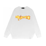 Purple Brand Long Sleeve T-Shirt Fashion Loose Long Sleeve Top