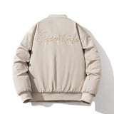 Mens Vintage Jackets Embroidered Jacket Jacket Loose Baseball Jacket