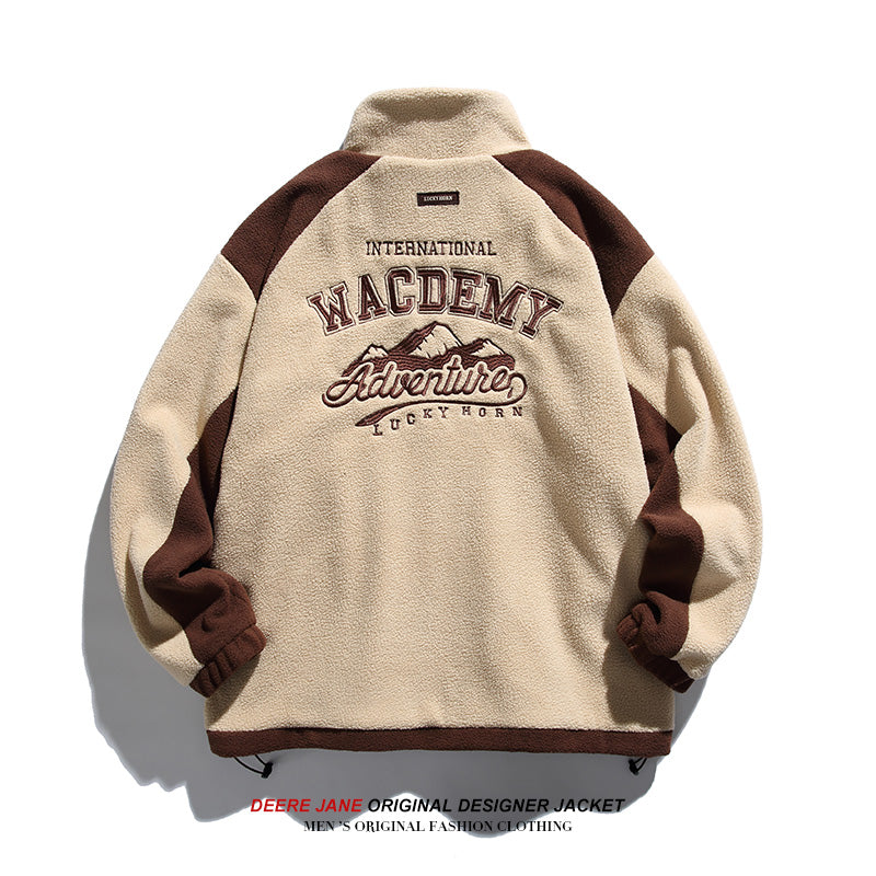 Men Jacket Men's Spring and Autumn Loose Jacket