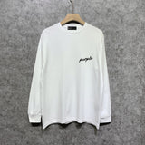 Purple Brand Long Sleeve T-Shirt Fashion Loose Long Sleeve Top