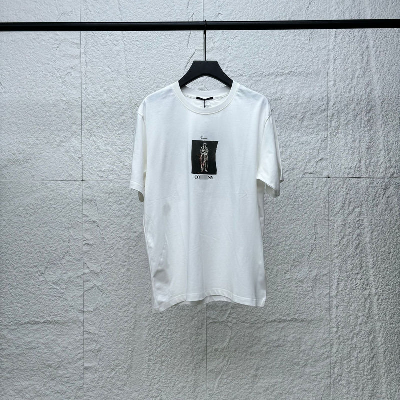 Cp Company T Shirts Summer Men's Casual Sports