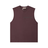Fog Essentials tank spring/summer FOG alphabet casual vest