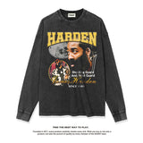 Nba Long Sleeve Shirt Loose Top