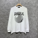 Purple Brand Long Sleeve T-Shirt Fashion Loose Long Sleeve Top