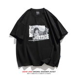 Men T-shirt Summer Cotton Short Sleeve T-shirt Men's Loose