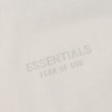 Fog Essentials T Shirts Spring Summer FOG Flocking Letter Crew Neck Short Sleeves